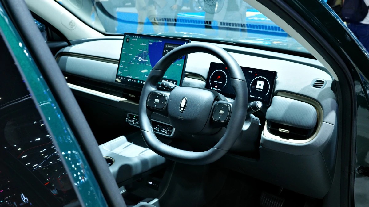 Nội thất của GWM Ora 5 tại Thái Lan