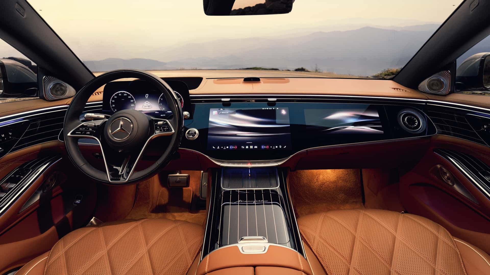 Nội thất của Mercedes-Maybach S-Class 2027