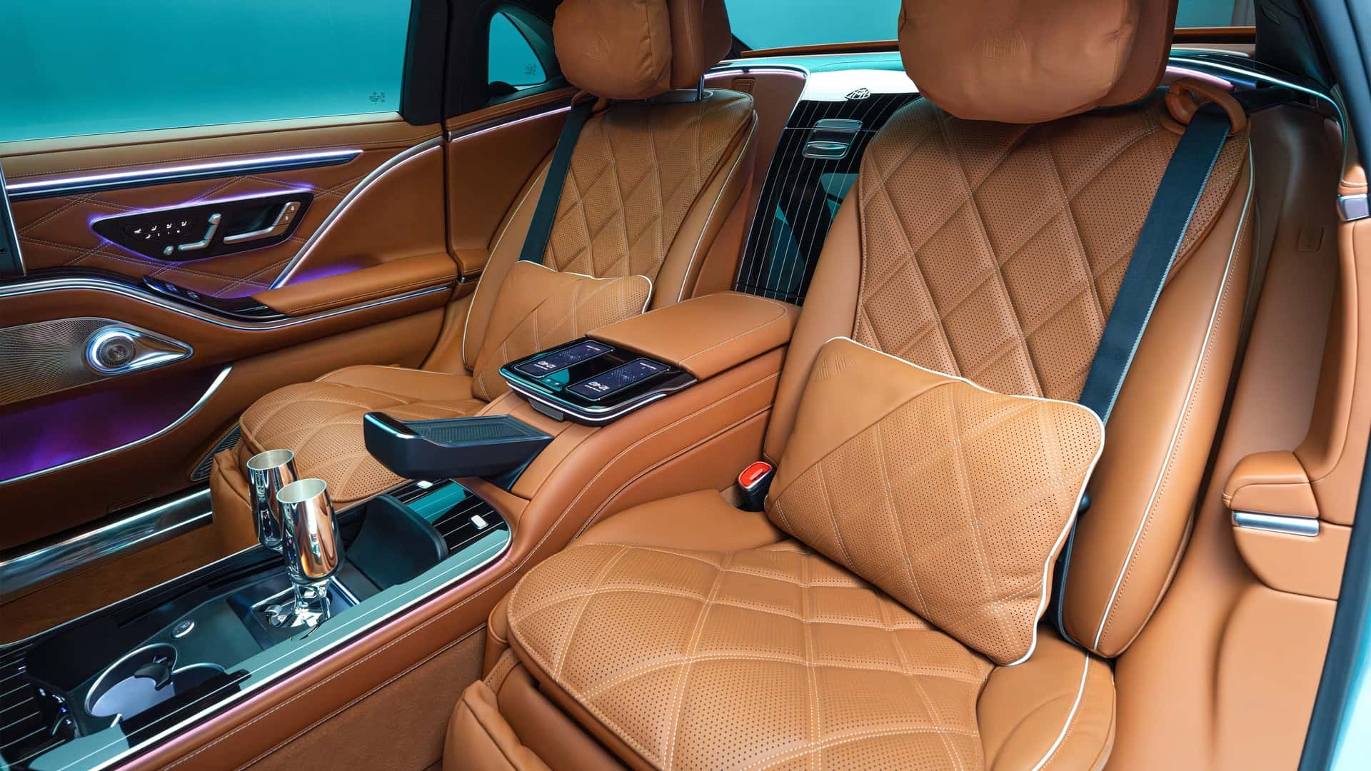 Hàng ghế sau của Mercedes-Maybach S-Class 2027