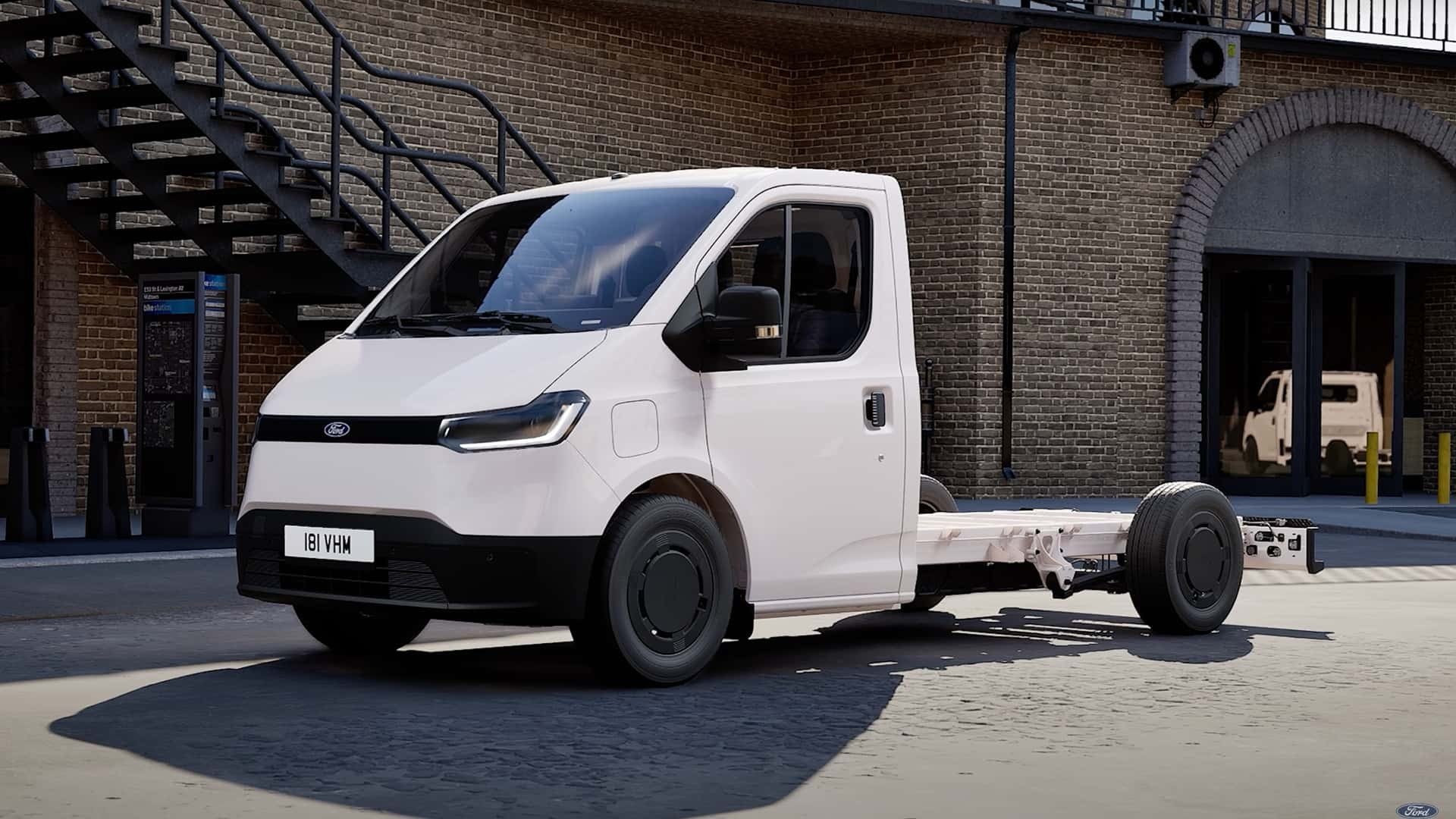 Ford Transit City ra mắt với vai trò xe van điện công nghệ cao, sử dụng nền tảng từ Trung Quốc Phiên bản chassis cab của Ford Transit City