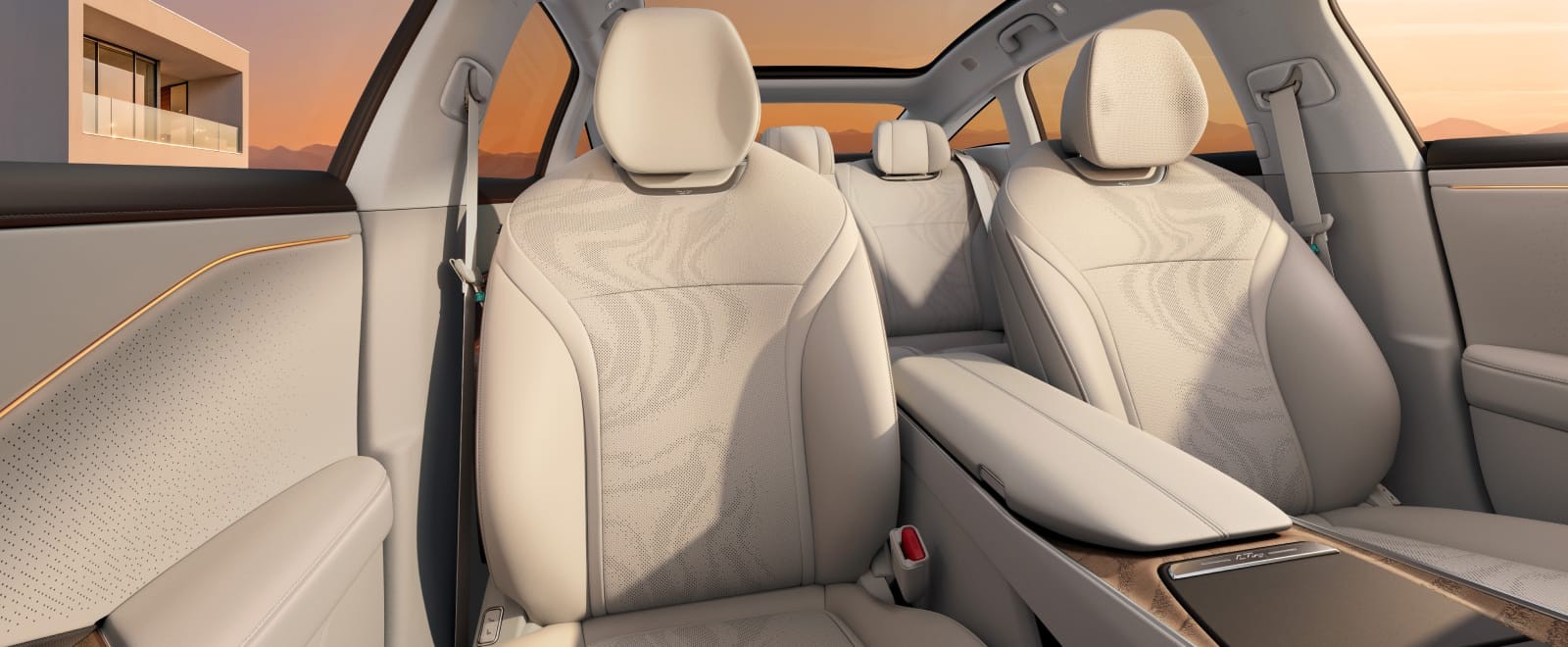 Ghế ngồi của Toyota bZ7