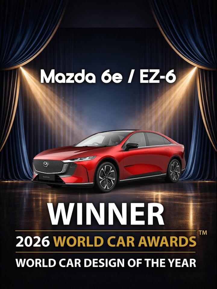 Xe điện giành chiến thắng tất cả hạng mục của World Car Awards 2026