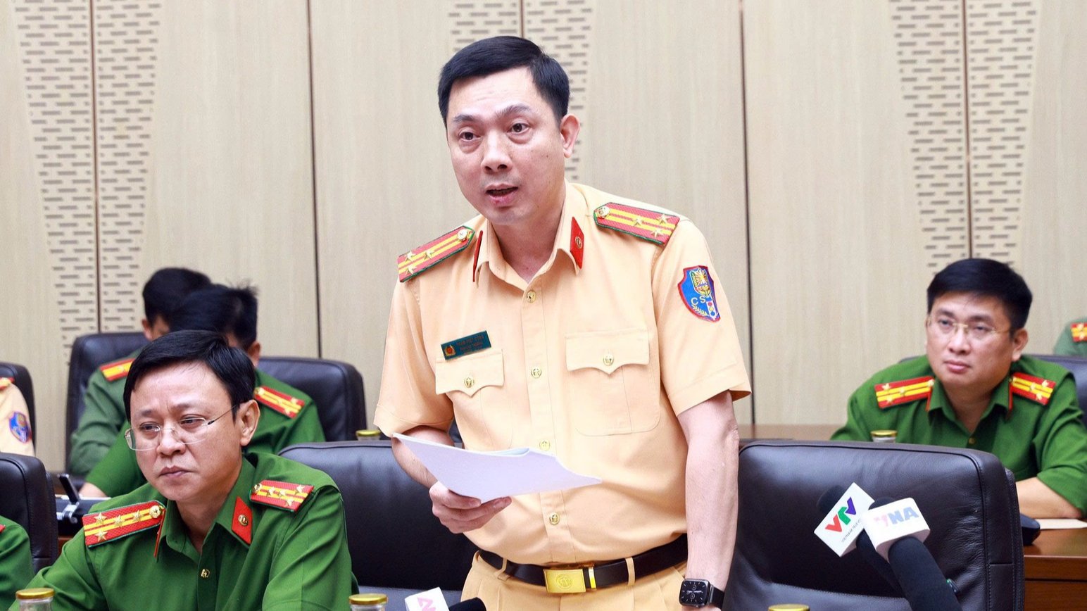 Cục CSGT báo cáo kiến nghị đối với việc lưu thông của xe bán tải lên Bộ Công an