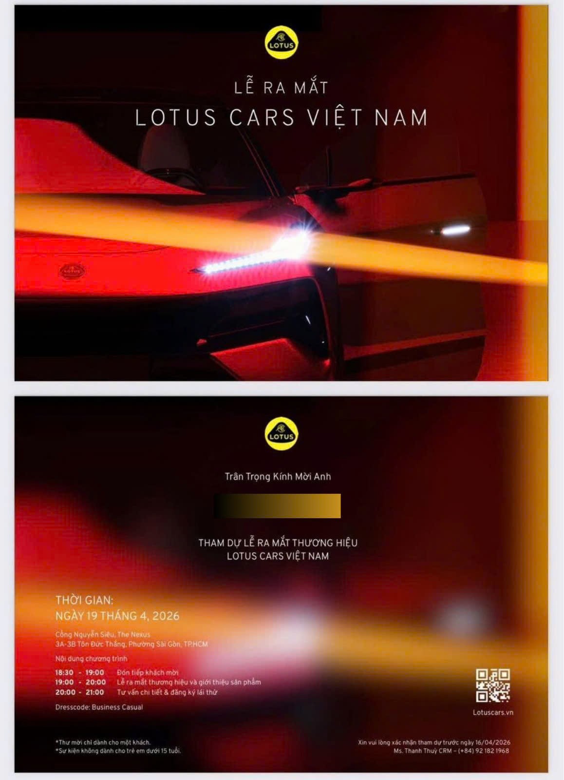 Lotus Cars Việt Nam chốt lịch ra mắt