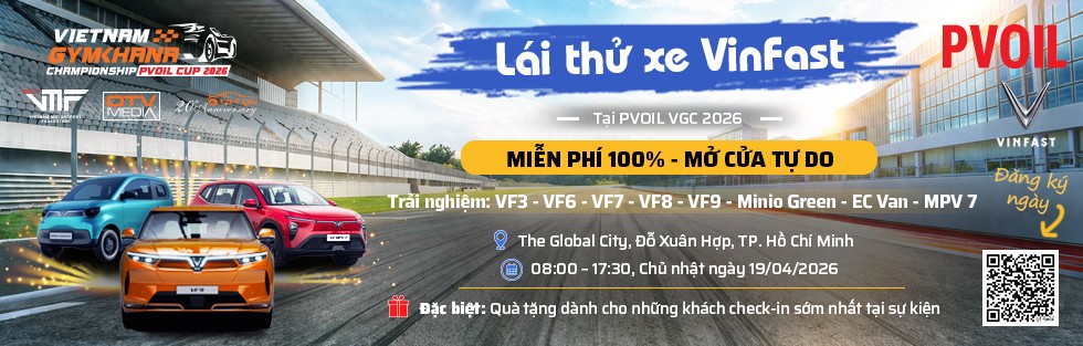 Trải nghiệm lái thử 8 mẫu xe VinFast tại PVOIL VGC Miền Nam 2026