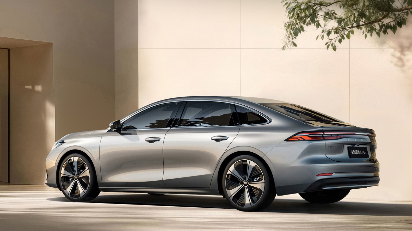 Phía sau của Geely Galaxy A7 EV