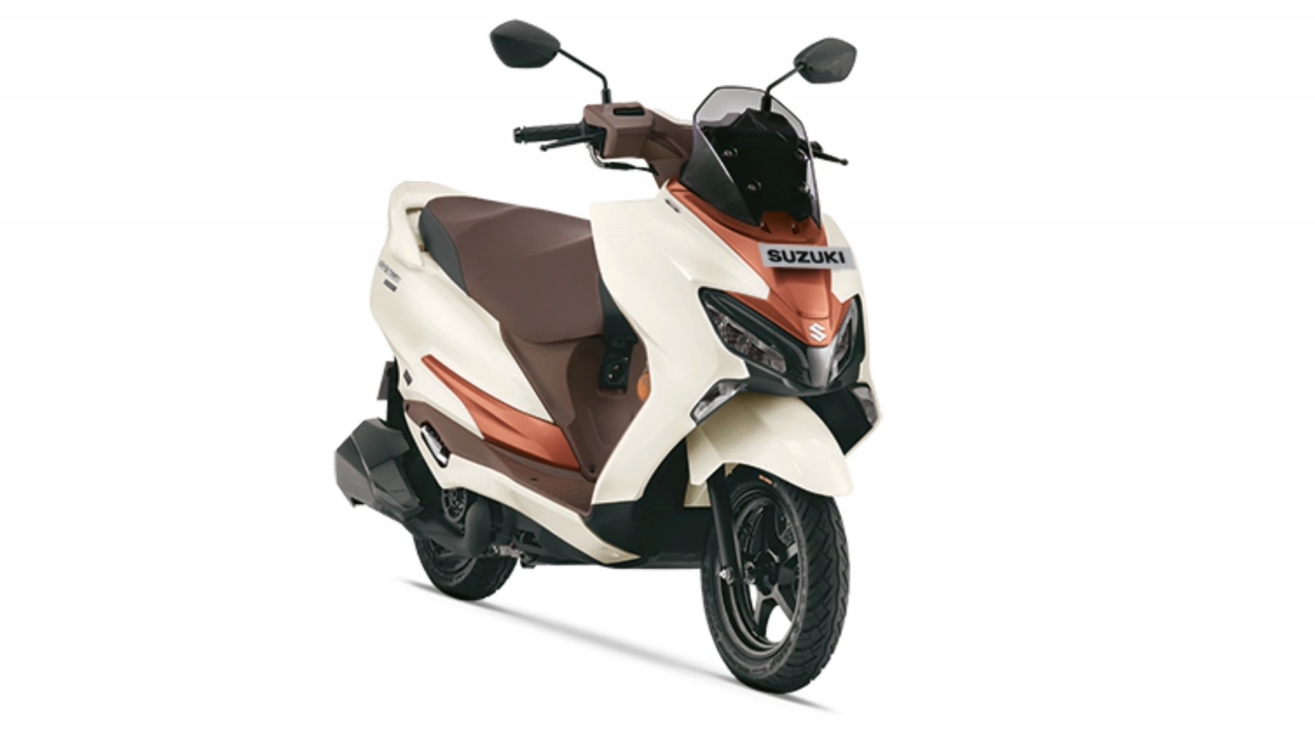 Phía trước của Suzuki Burgman Street 2026 mới