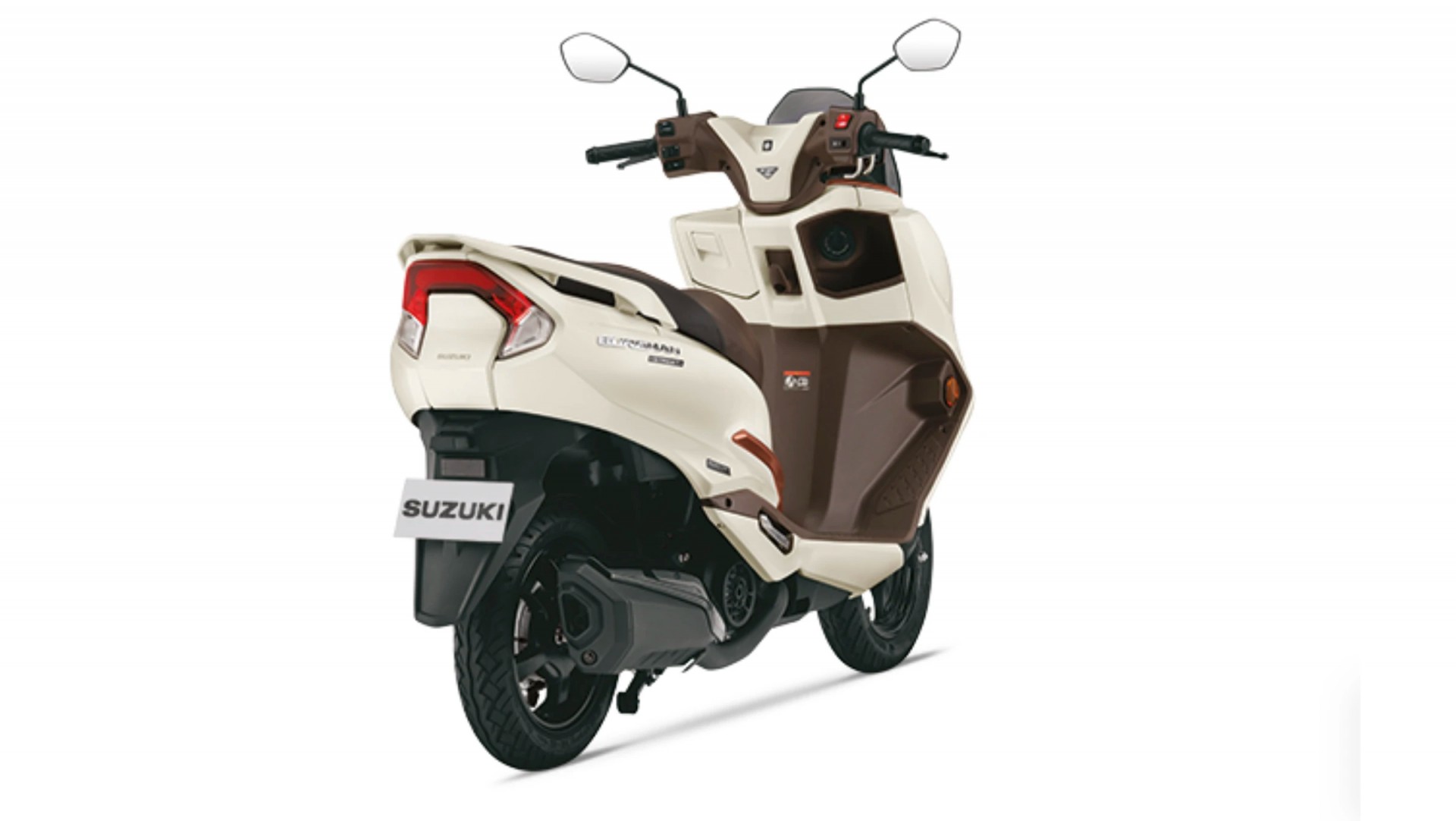 Phía sau của Suzuki Burgman Street 2026 mới