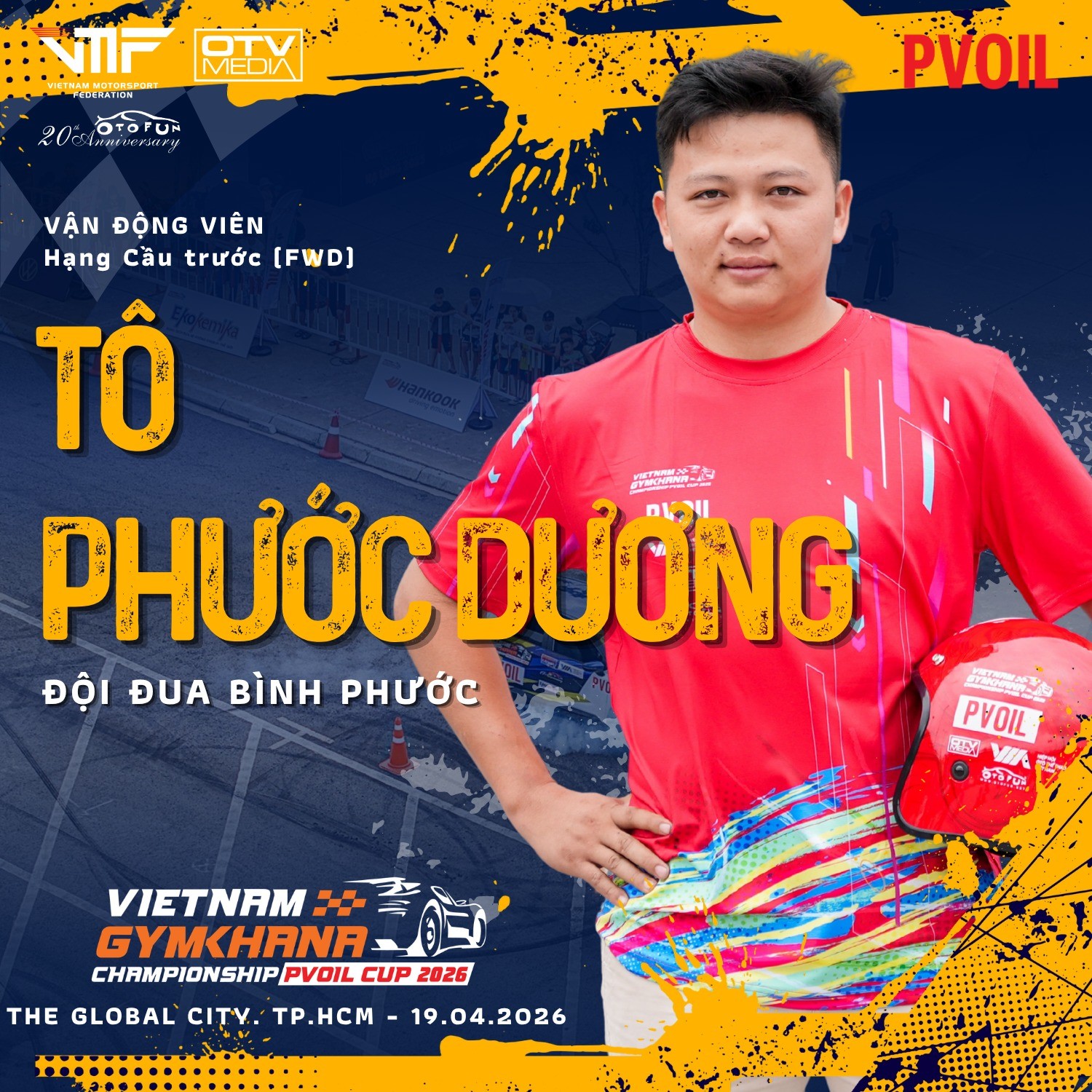 Đội đua Bình Phước đặt mục tiêu đoạt thêm danh hiệu tại PVOIL VGC Miền Nam 2026