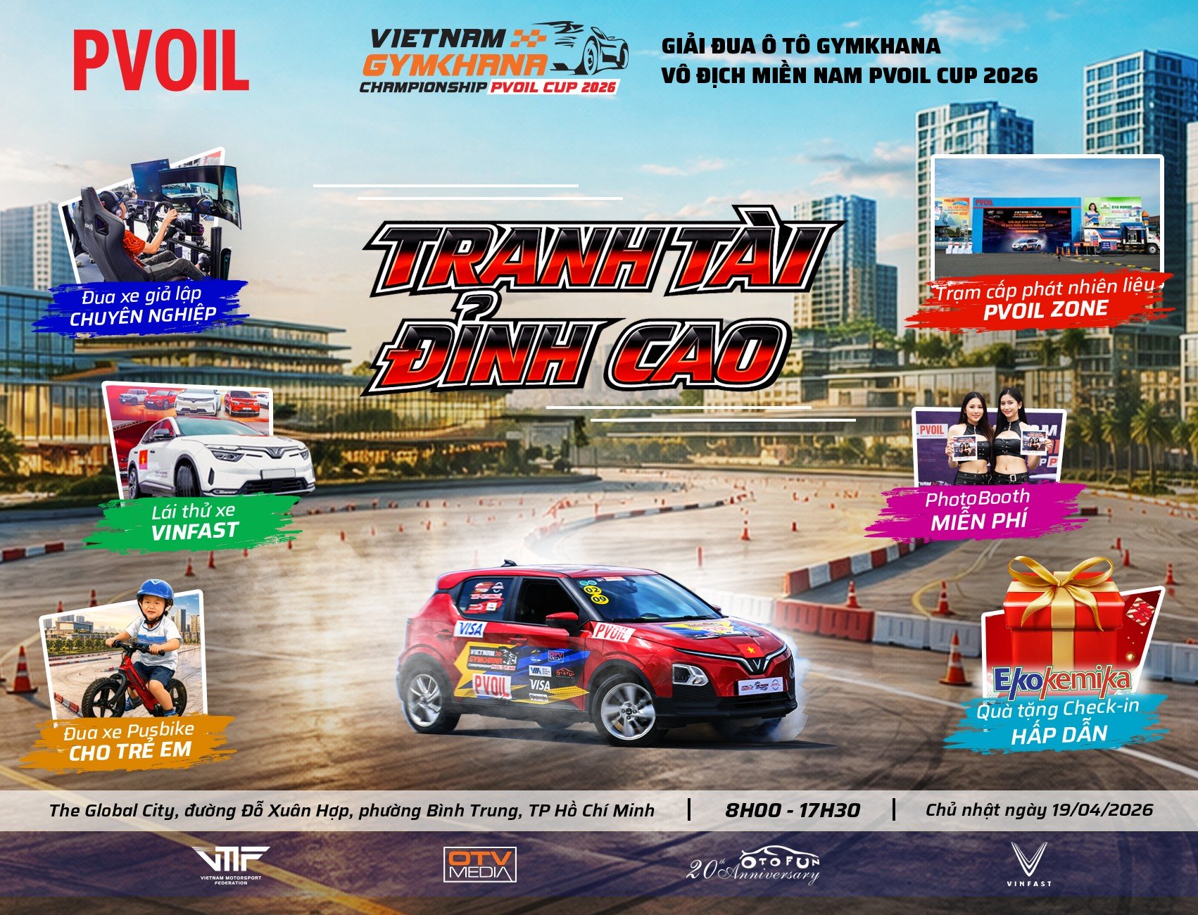 The Global City - nơi sắp diễn ra PVOIL VGC Miền Nam 2026 có gì đặc biệt?