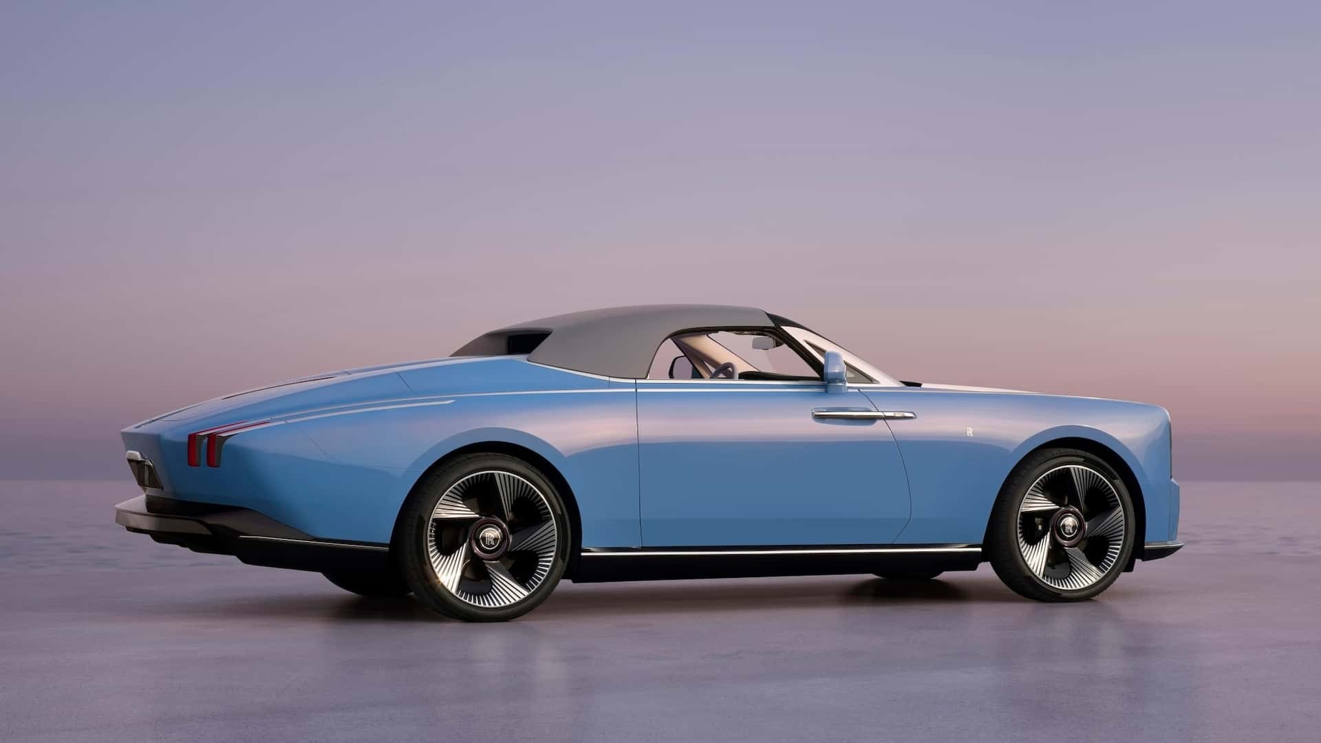 Rolls-Royce Project Nightingale khi đóng mui mềm