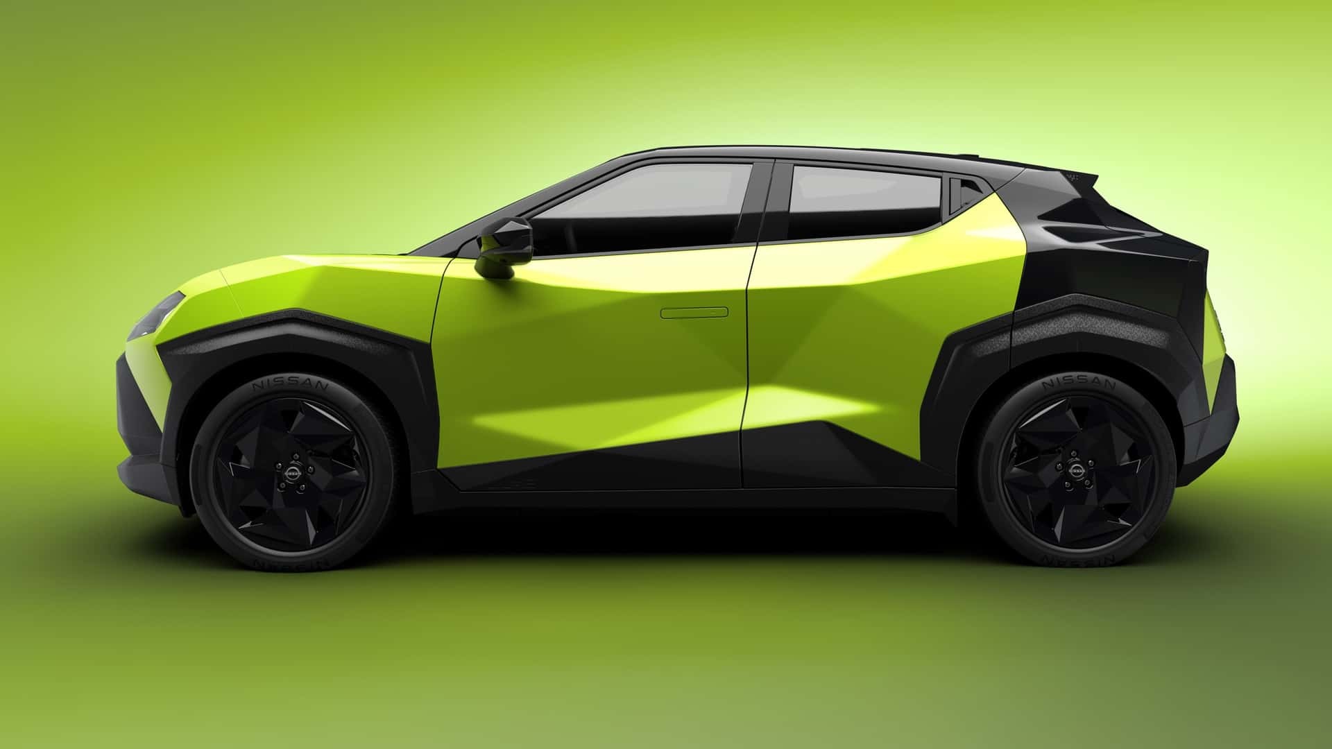 Phía bên của Nissan Juke 2027