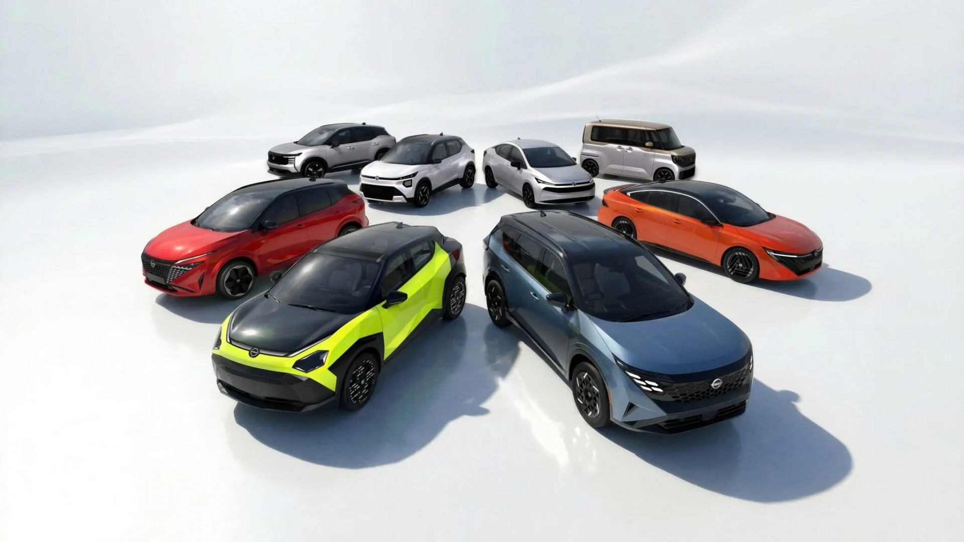 Các mẫu xe Nissan sẽ được phân vào bốn nhóm chính gồm “Heartbeat", “Core”, “Growth”, và “Partner” 