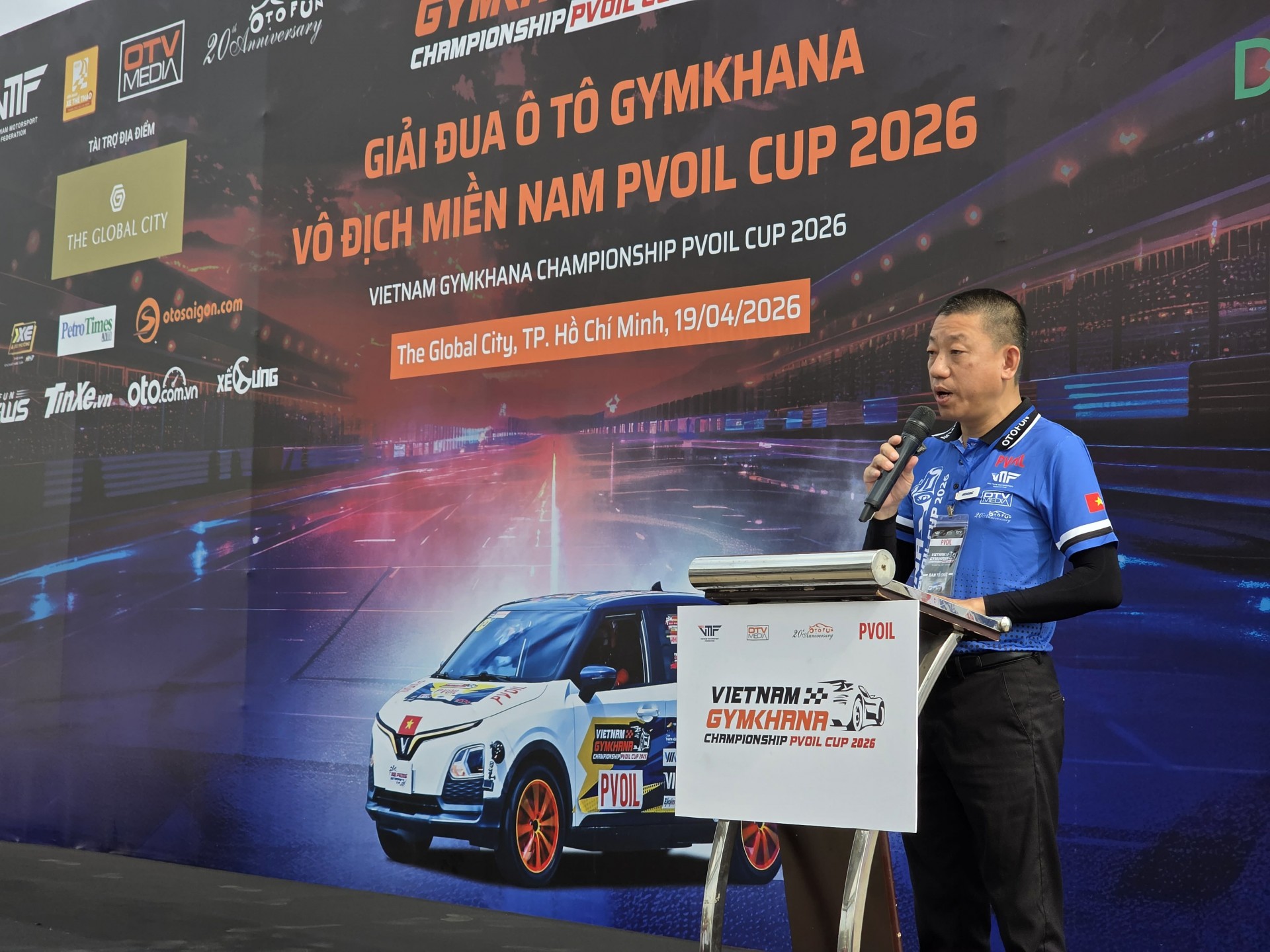 Giải Đua Ô tô Gymkhana Vô địch Miền Nam PVOIL Cup 2026 chính thức khởi tranh