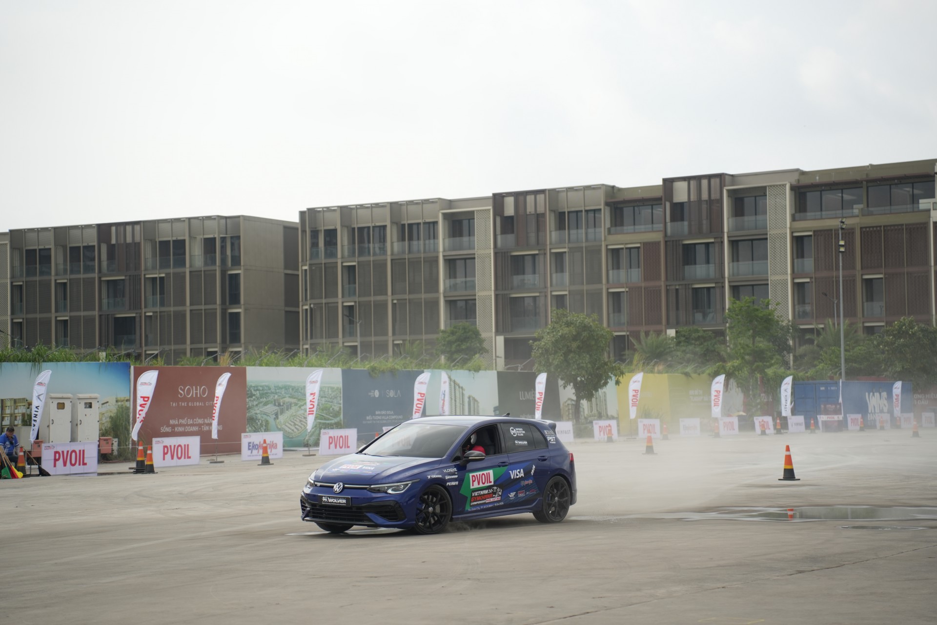 Giải Đua Ô tô Gymkhana Vô địch Miền Nam PVOIL Cup 2026 chính thức khởi tranh