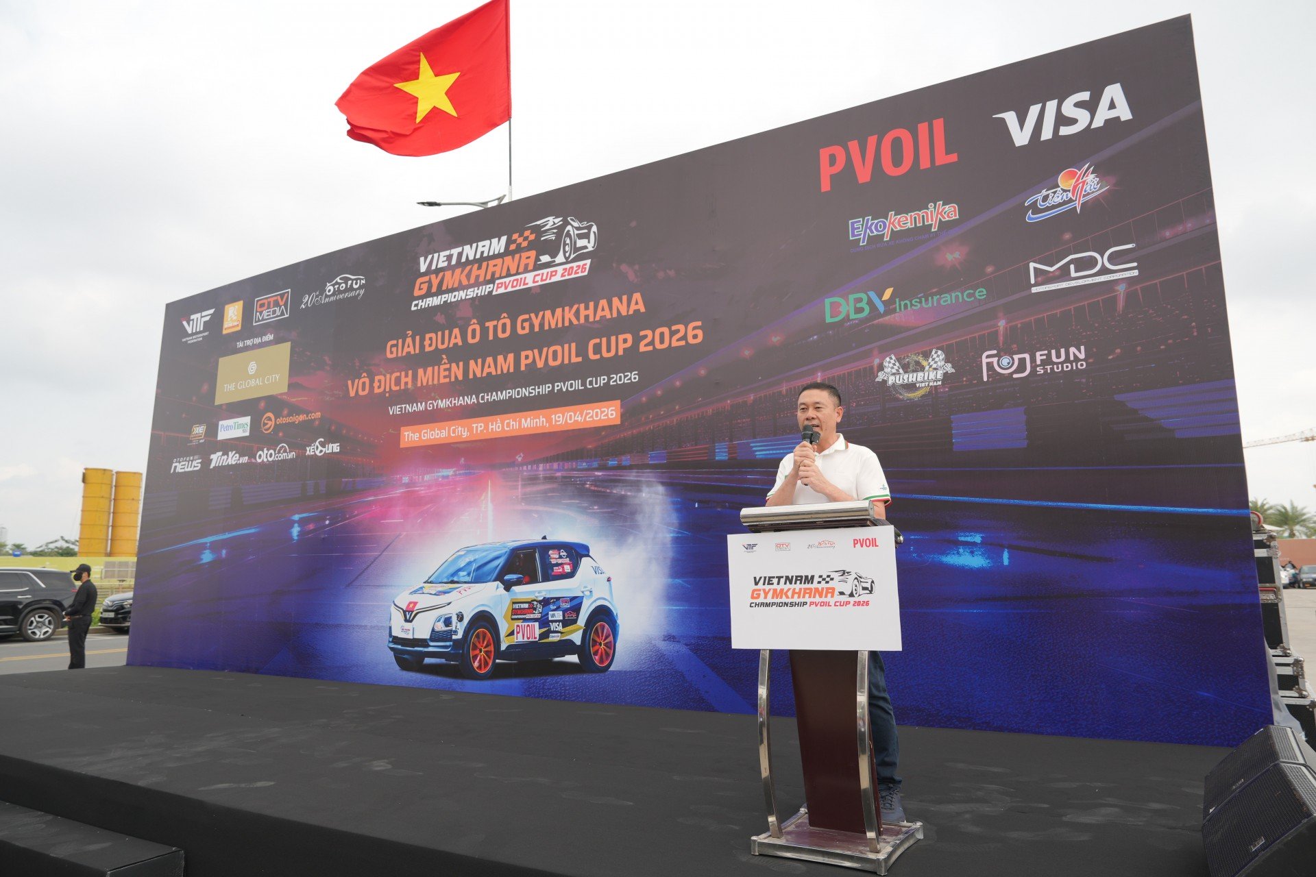 PVOIL tiếp tục đồng hành cùng Giải đua Ô tô Gymkhana PVOIL Cup 2026