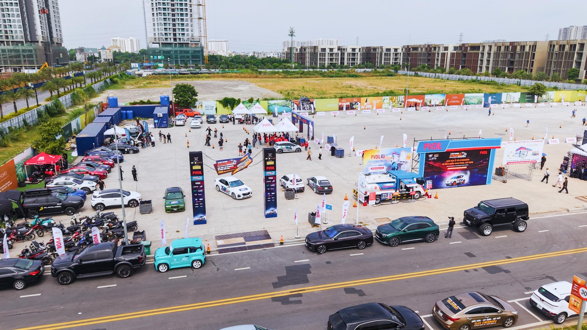 PVOIL tiếp tục đồng hành cùng Giải đua Ô tô Gymkhana PVOIL Cup 2026