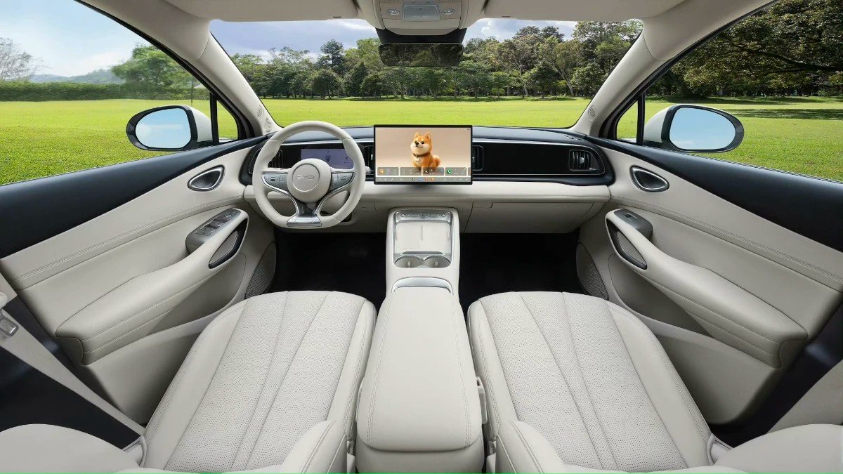 Nội thất của BYD Sealion 05 DM-i