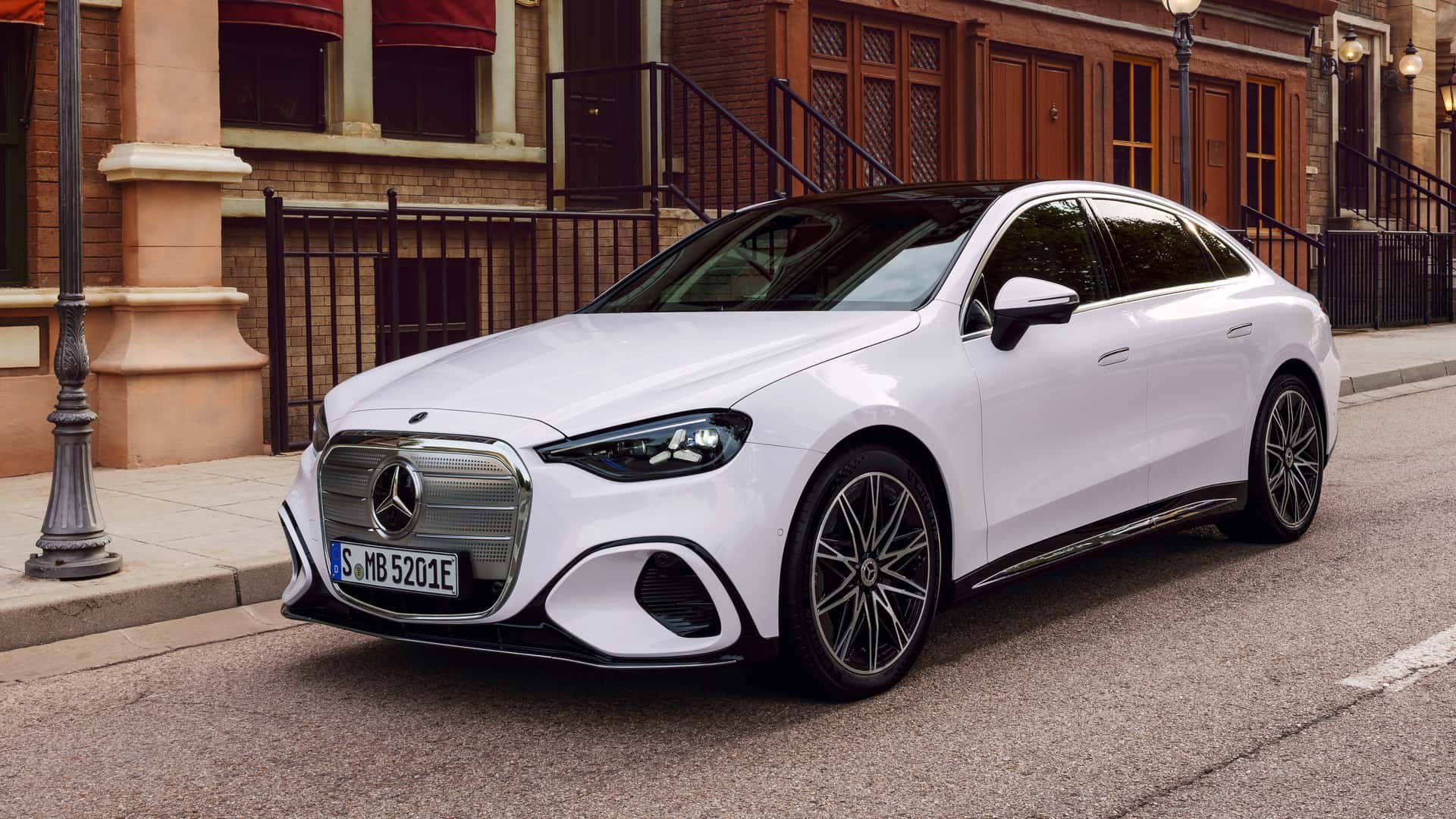 Phía trước của Mercedes-Benz C-Class Electric 2027