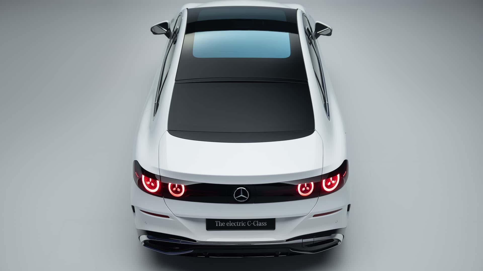 Phía trên của Mercedes-Benz C-Class Electric 2027