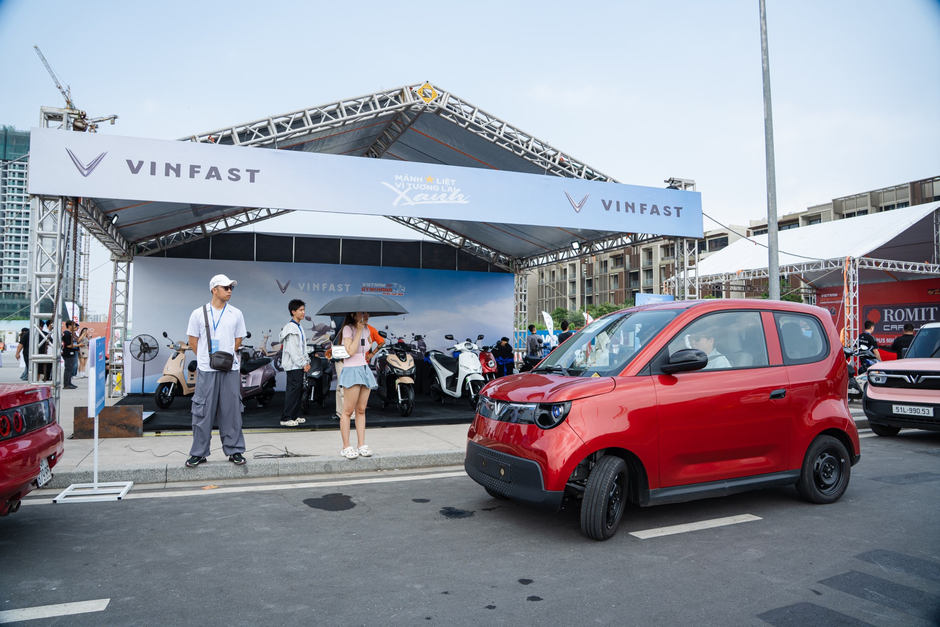 Khách hàng lái thử xe VinFast tại PVOIL VGC 2026 nói gì?