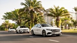 Trải nghiệm dàn xe Mercedes-Benz trên nhiều cung đường Phú Quốc