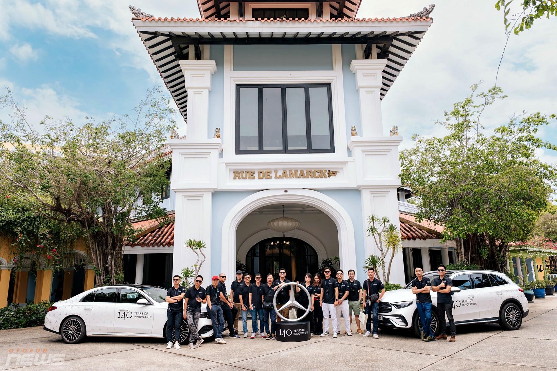 Lái thử dàn xe Mercedes-Benz tại Phú Quốc