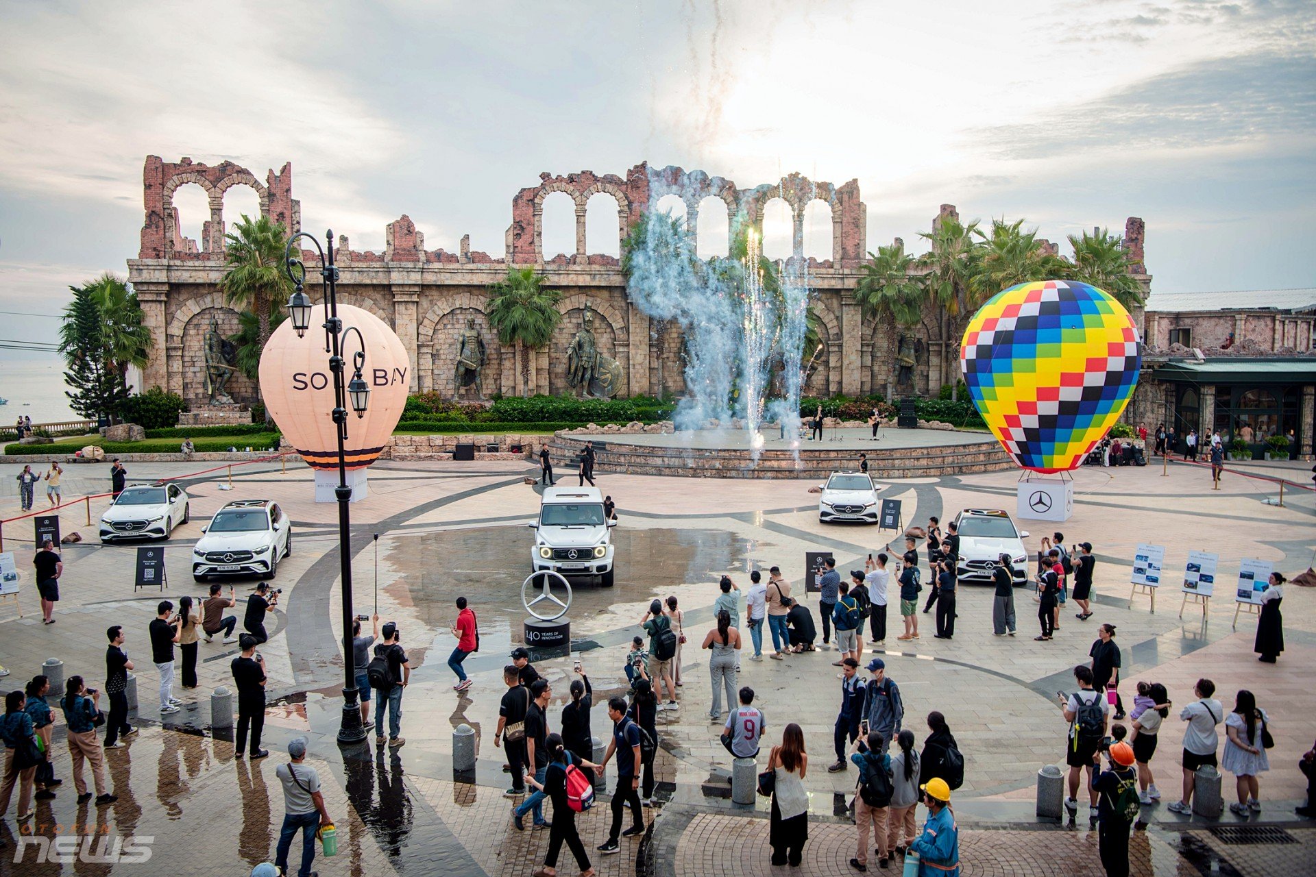 Lái thử dàn xe Mercedes-Benz tại Phú Quốc