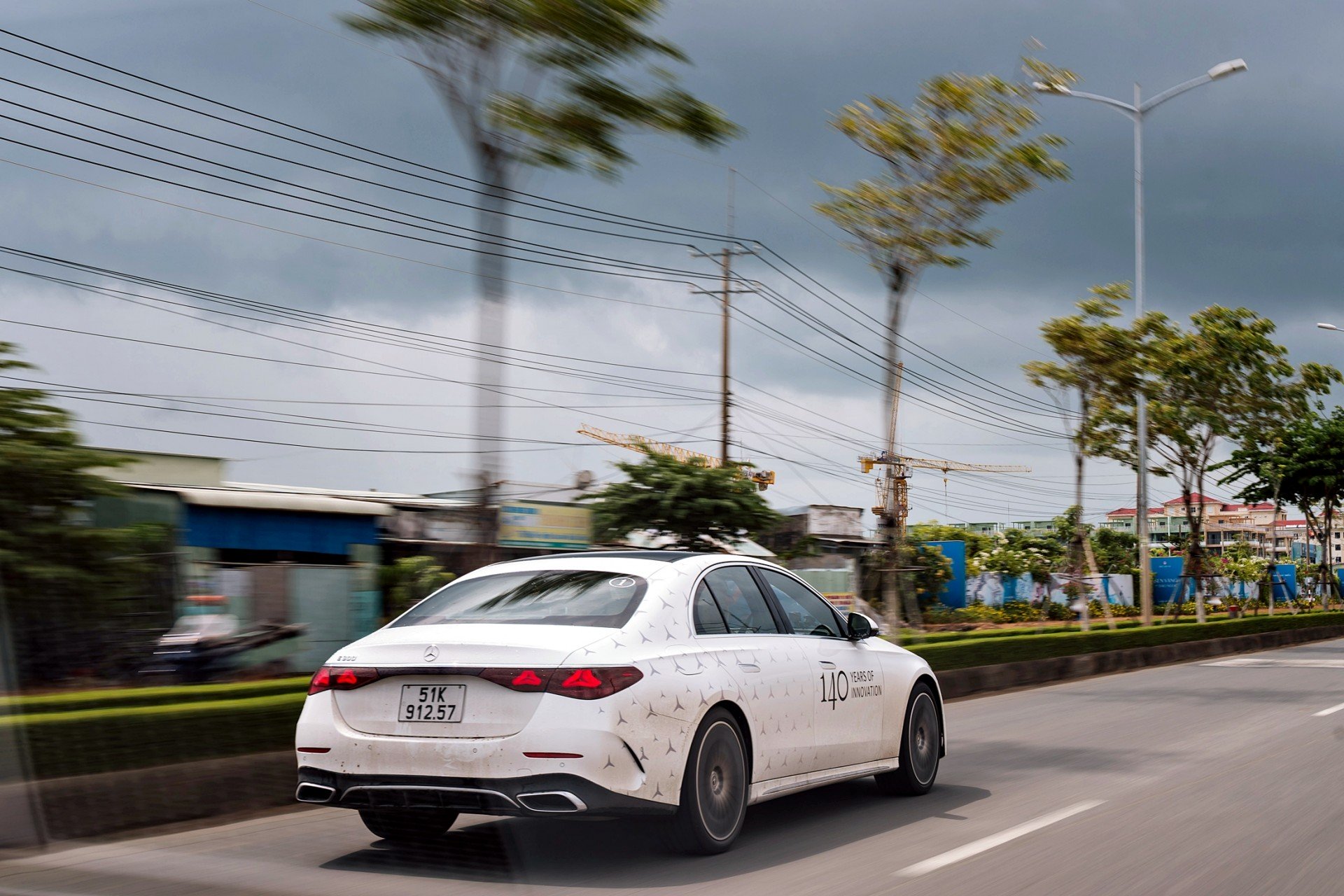 Lái thử dàn xe Mercedes-Benz tại Phú Quốc