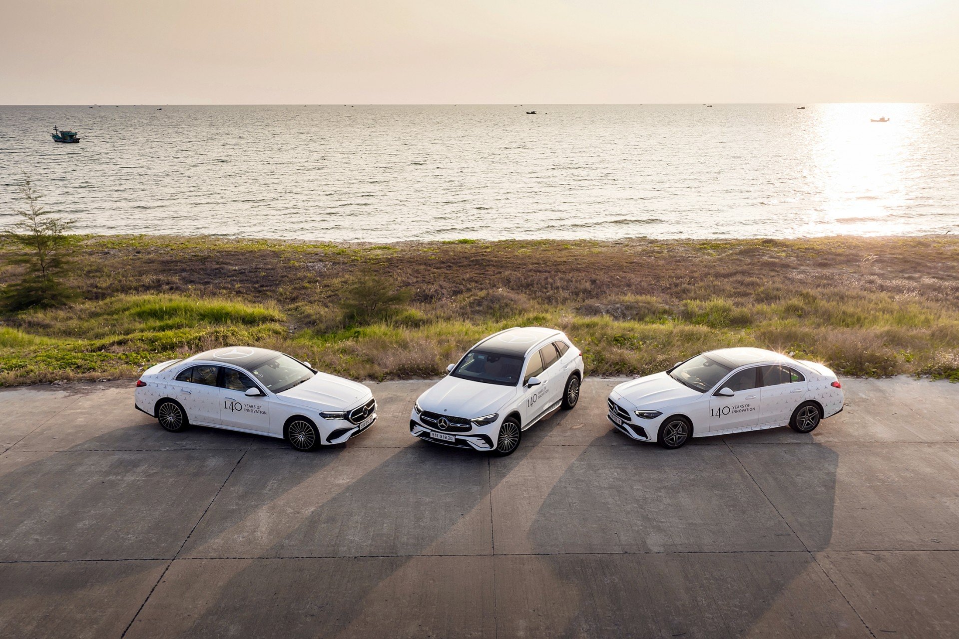 Lái thử dàn xe Mercedes-Benz tại Phú Quốc