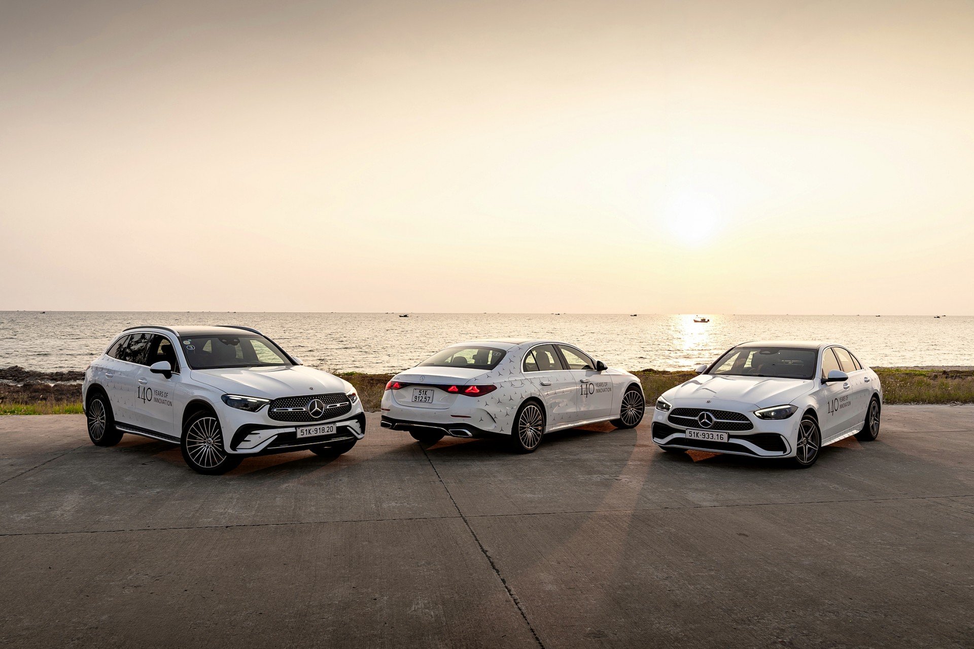 Lái thử dàn xe Mercedes-Benz tại Phú Quốc