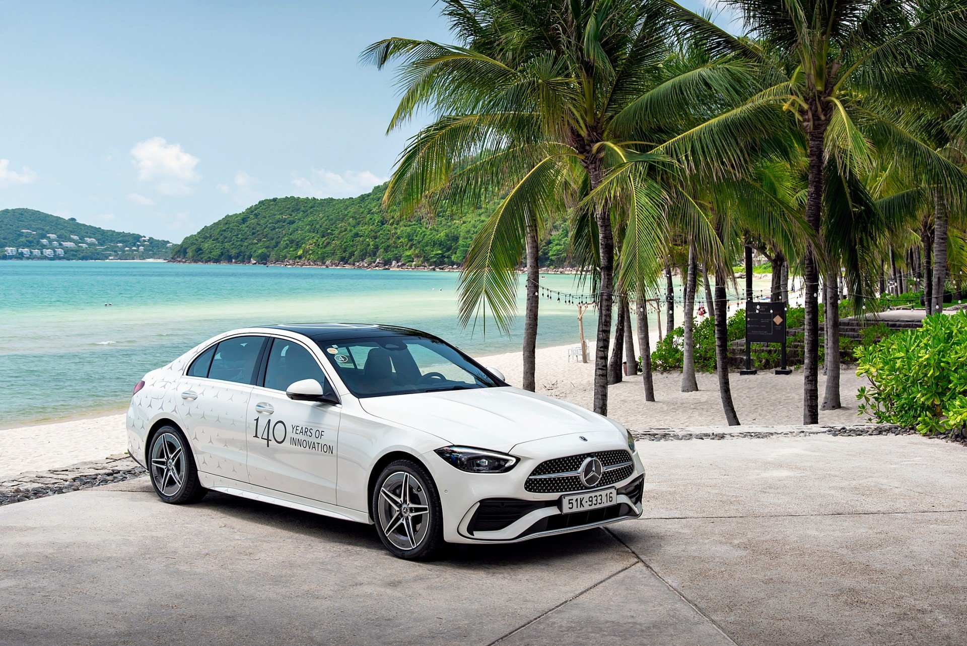 Lái thử dàn xe Mercedes-Benz tại Phú Quốc