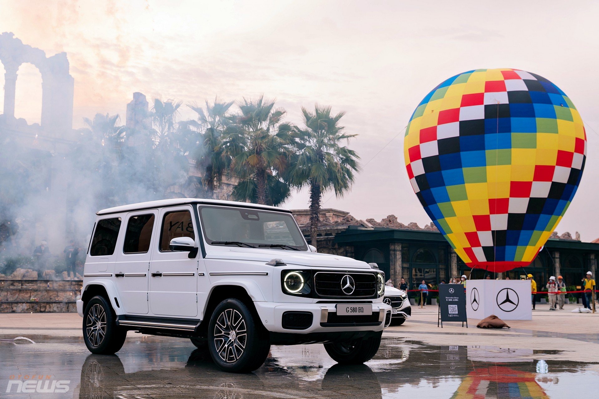 Lái thử dàn xe Mercedes-Benz tại Phú Quốc