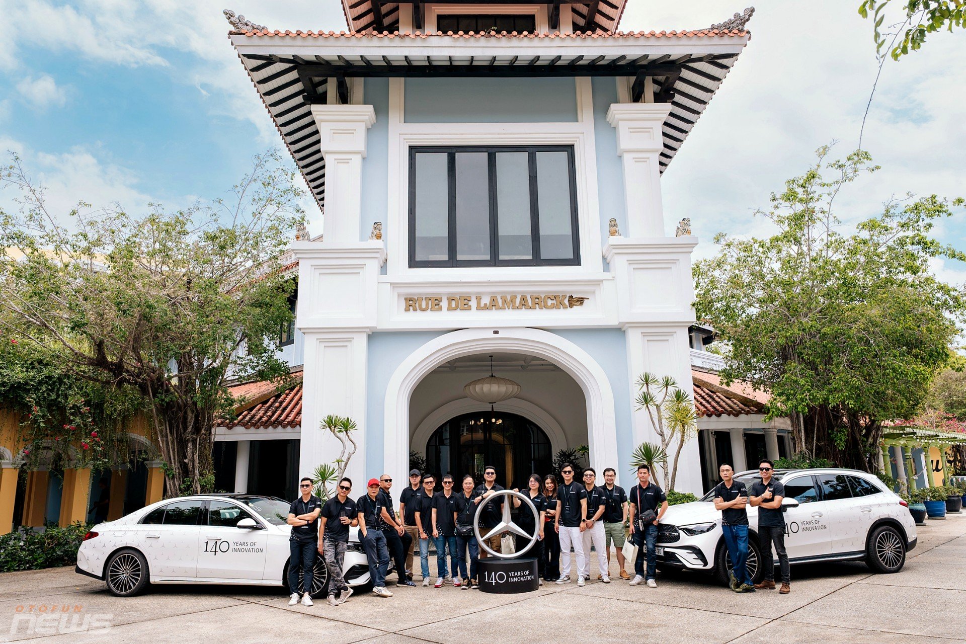 Lái thử dàn xe Mercedes-Benz tại Phú Quốc