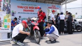 Honda triển khai chương trình đổi xe tại khu công nghiệp, hỗ trợ đến 1,5 triệu đồng