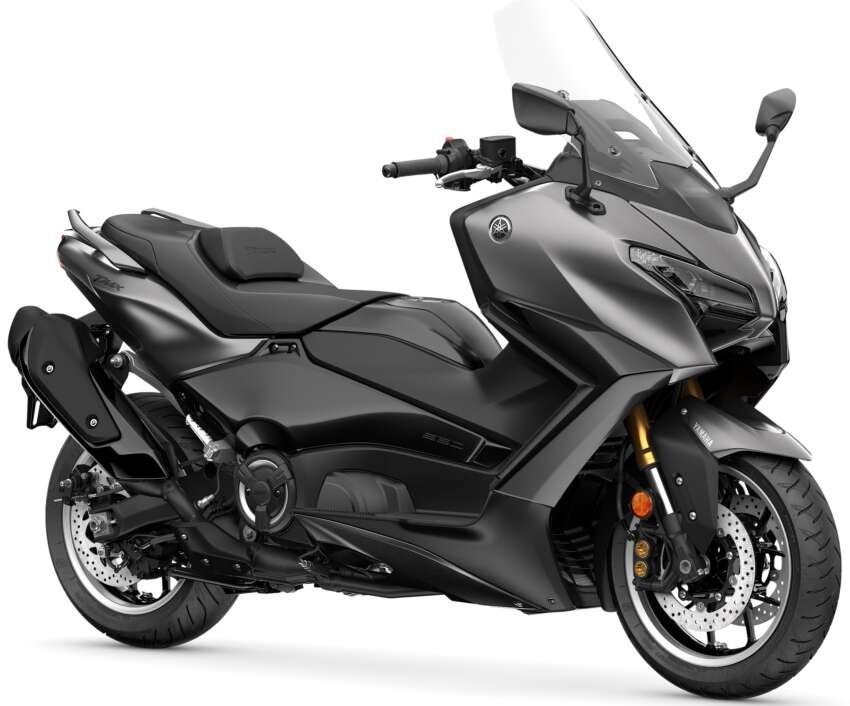 Yamaha TMax Tech Max 2026 ra mắt tại Malaysia, bổ sung ABS khi vào cua