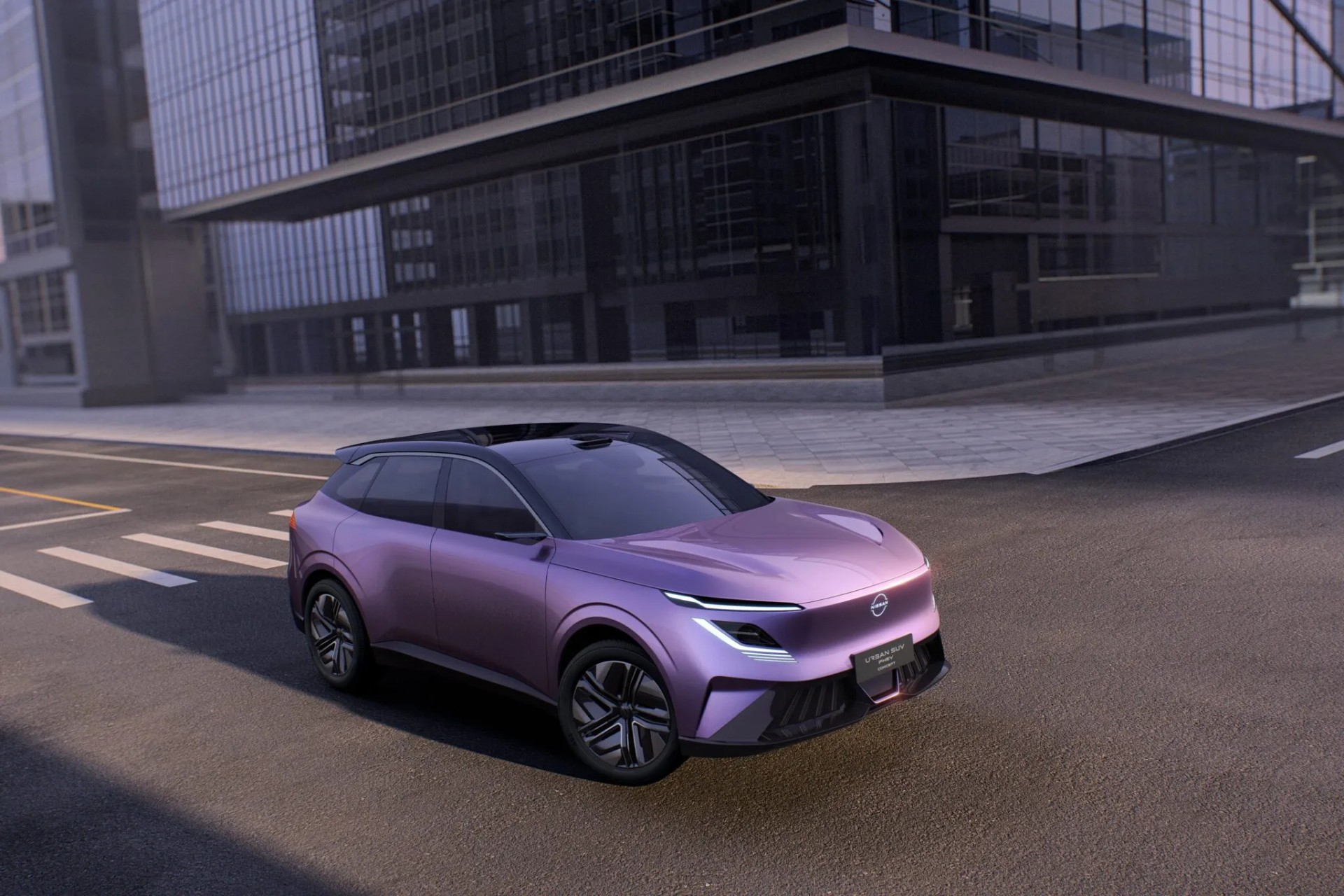 Phía trước của Nissan Urban SUV PHEV Concept