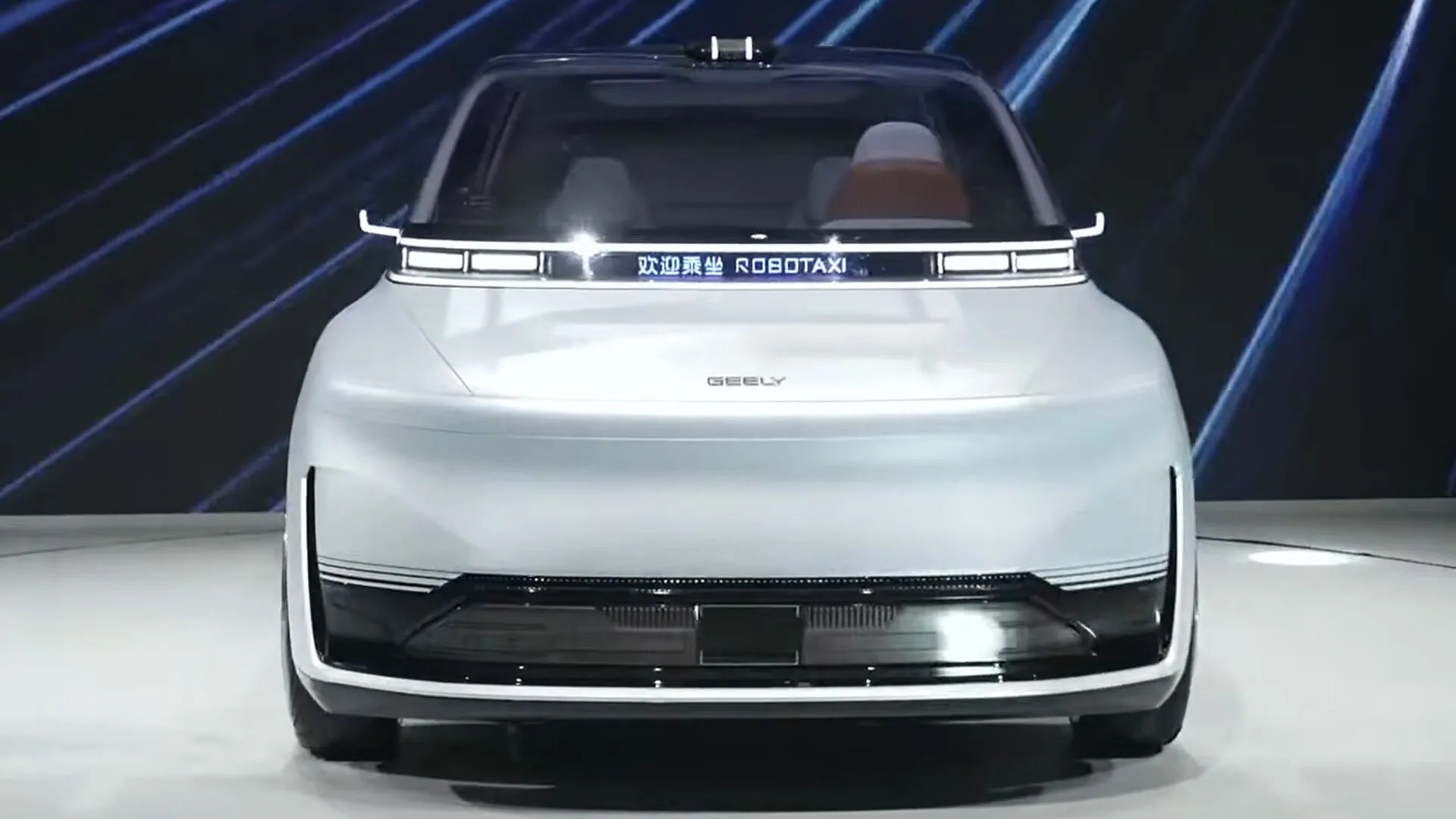 Robotaxi chuyên dụng Geely Eva Cab ra mắt công chúng tại Auto China 2026