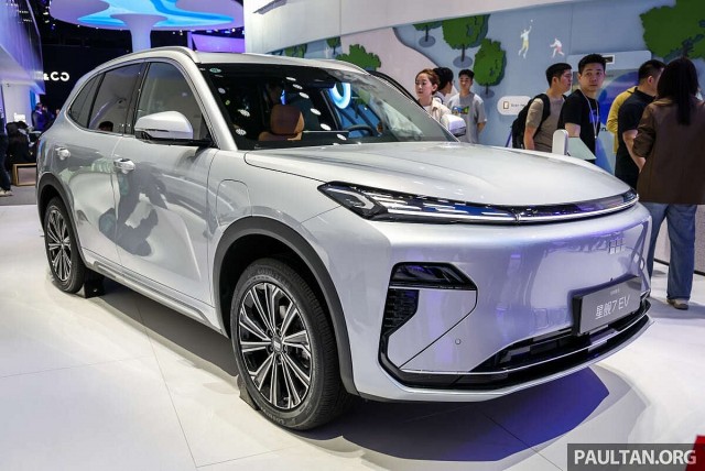 Geely Galaxy Starship 7 EV lộ diện, tầm hoạt động hơn 600 km