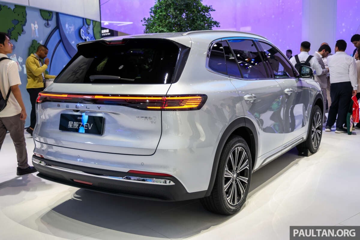 Geely Galaxy Starship 7 EV lộ diện, tầm hoạt động hơn 600 km