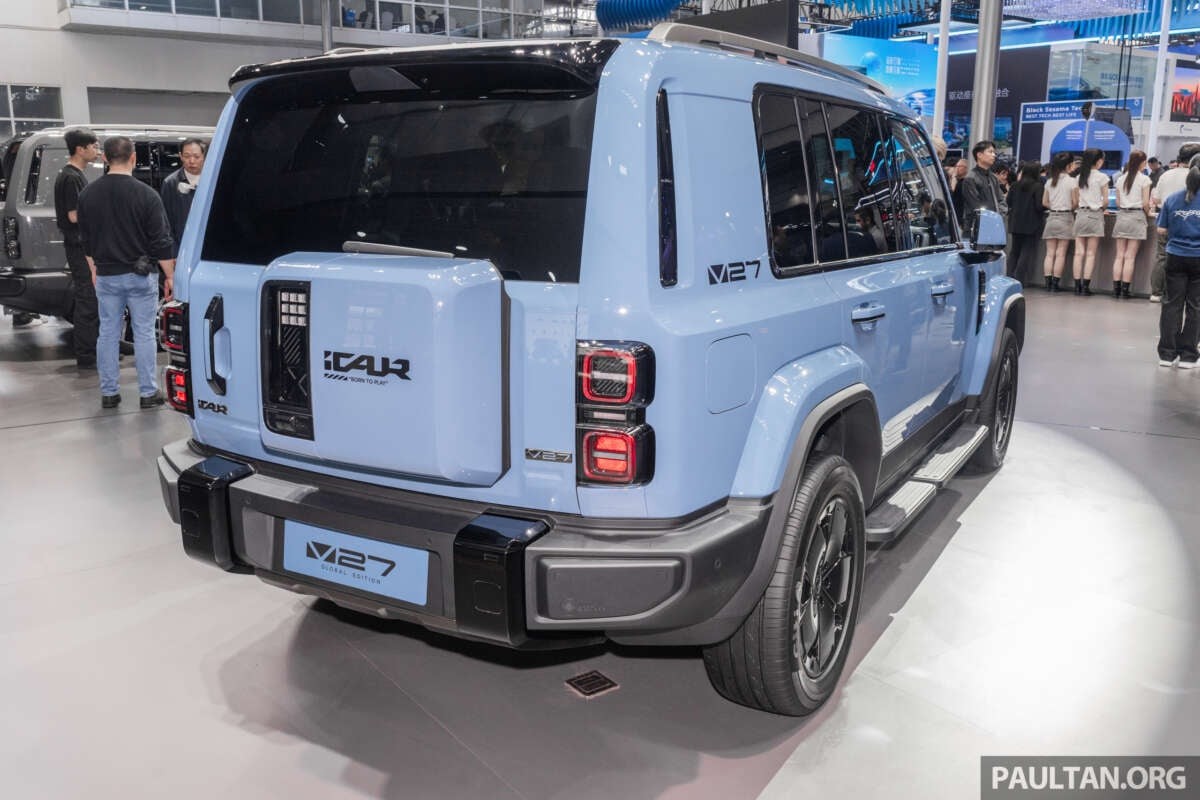 iCaur V27 ra mắt, SUV địa hình có công suất đến 448 mã lực