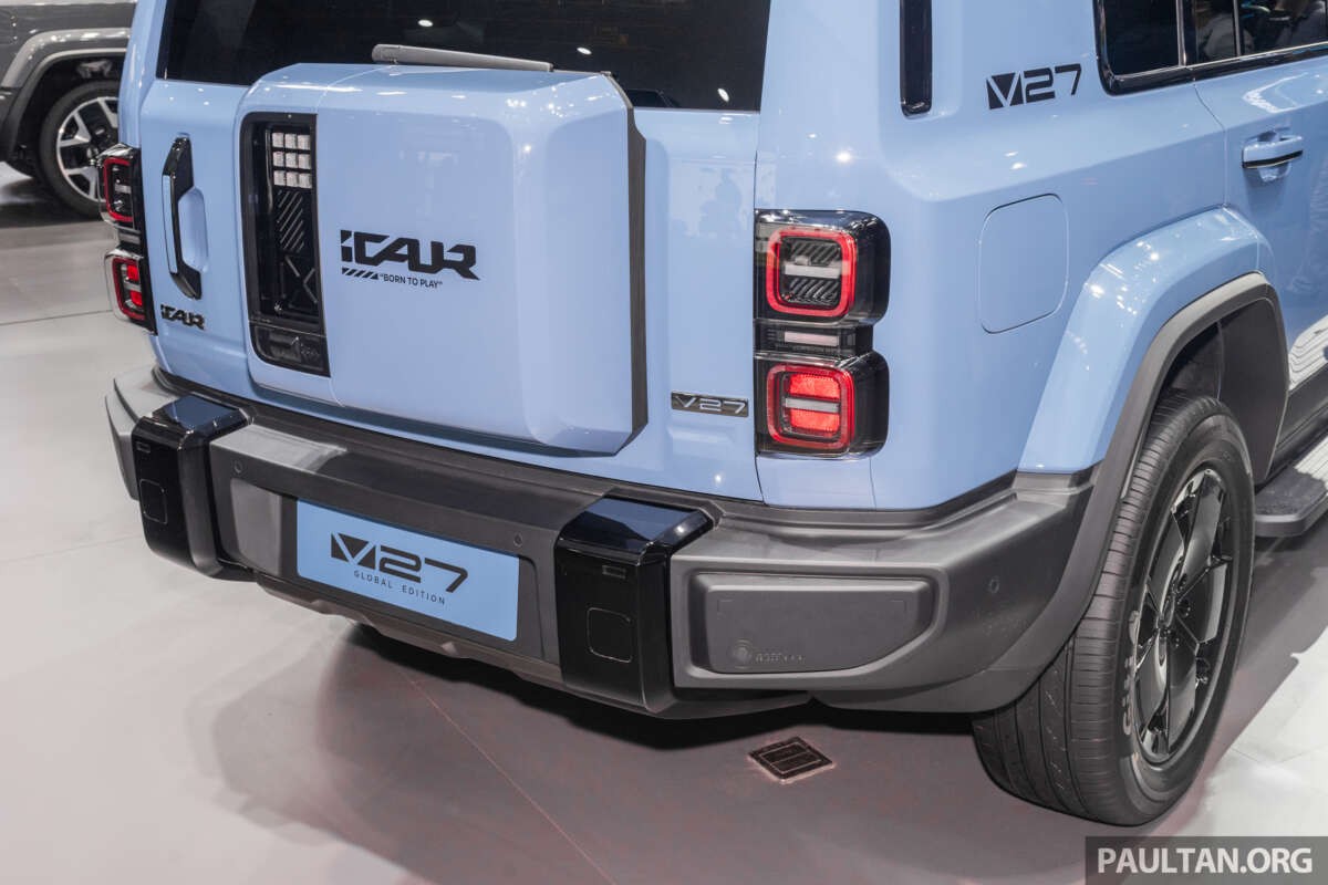iCaur V27 ra mắt, SUV địa hình có công suất đến 448 mã lực