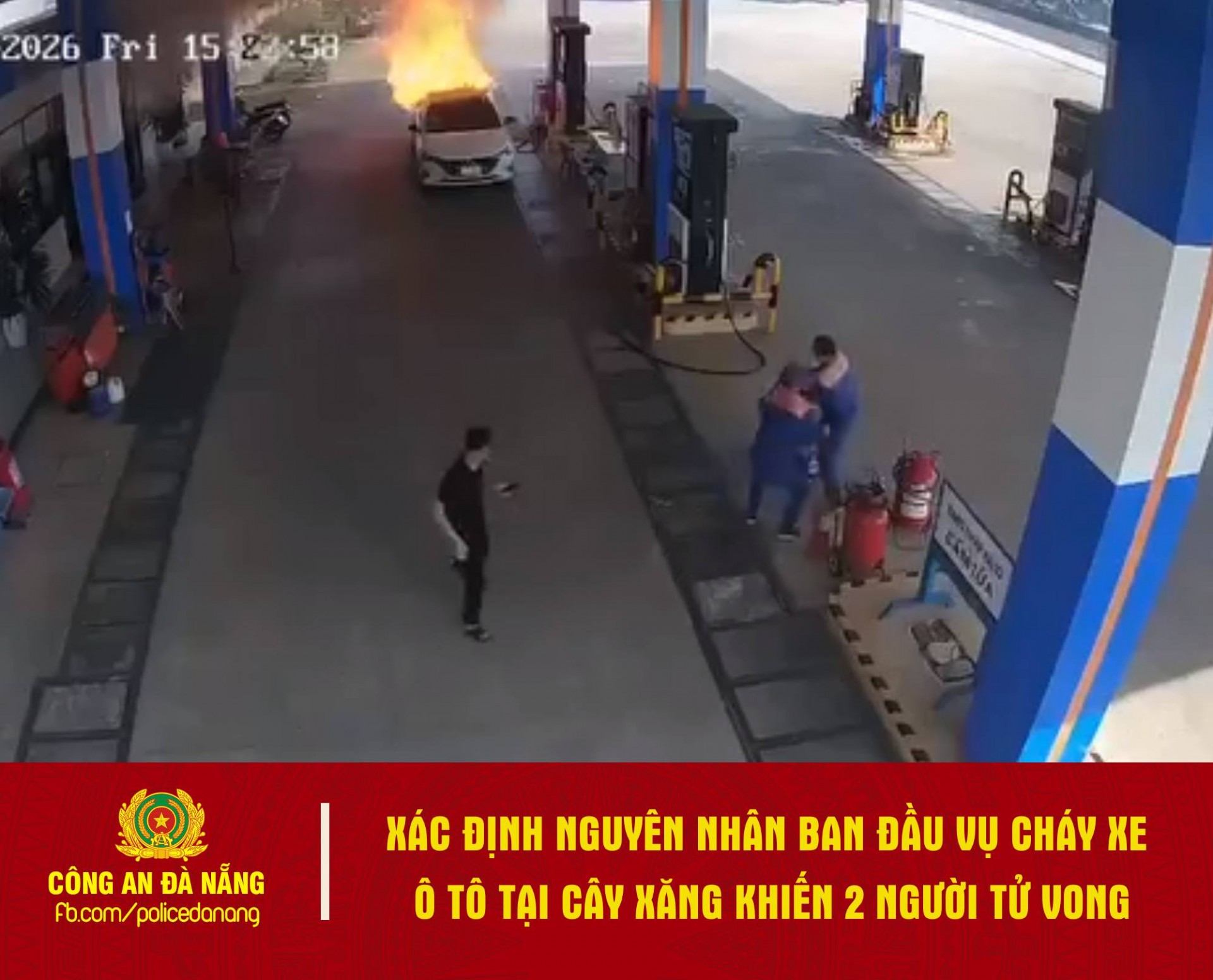 Làm gì để thoát hiểm khi ô tô bất ngờ bốc cháy?