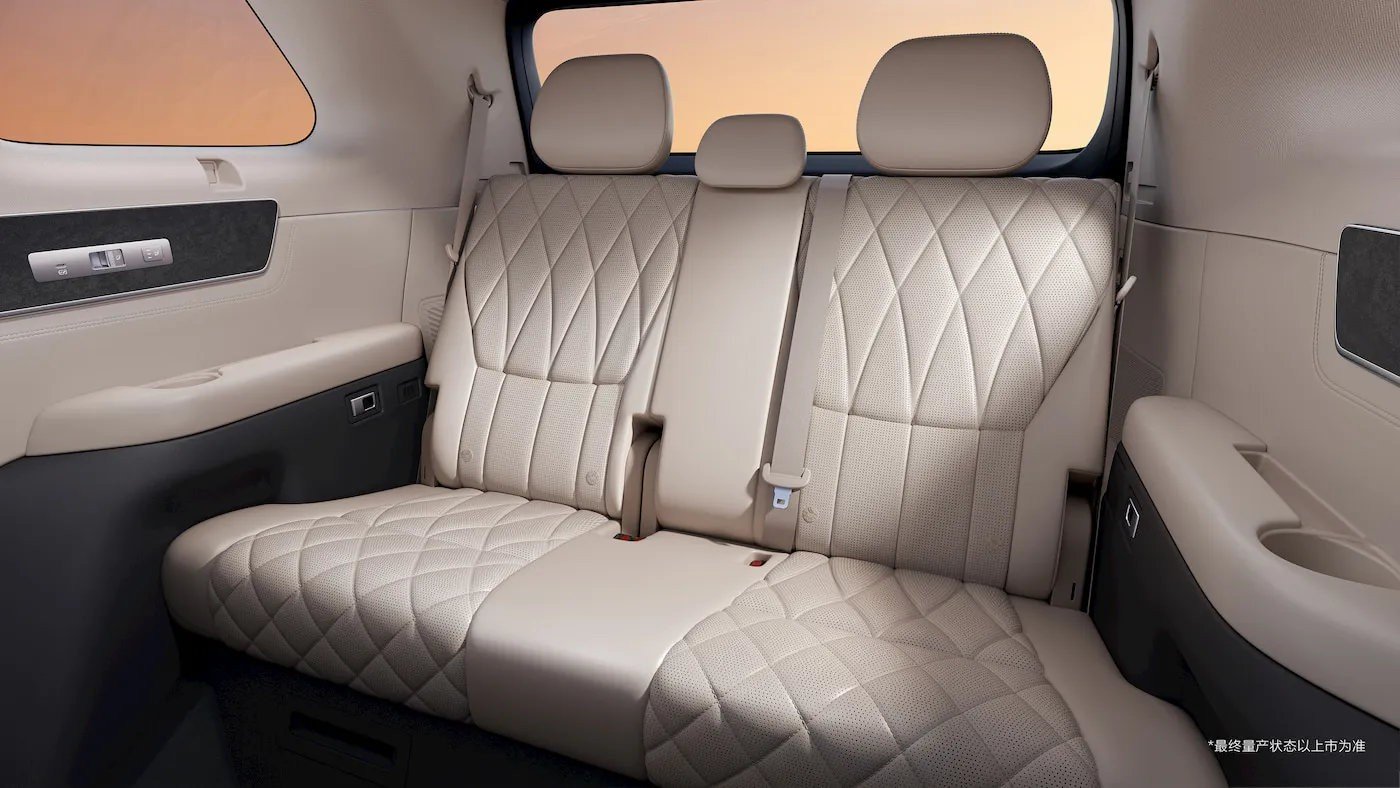 Hàng ghế thứ ba của BYD Great Tang