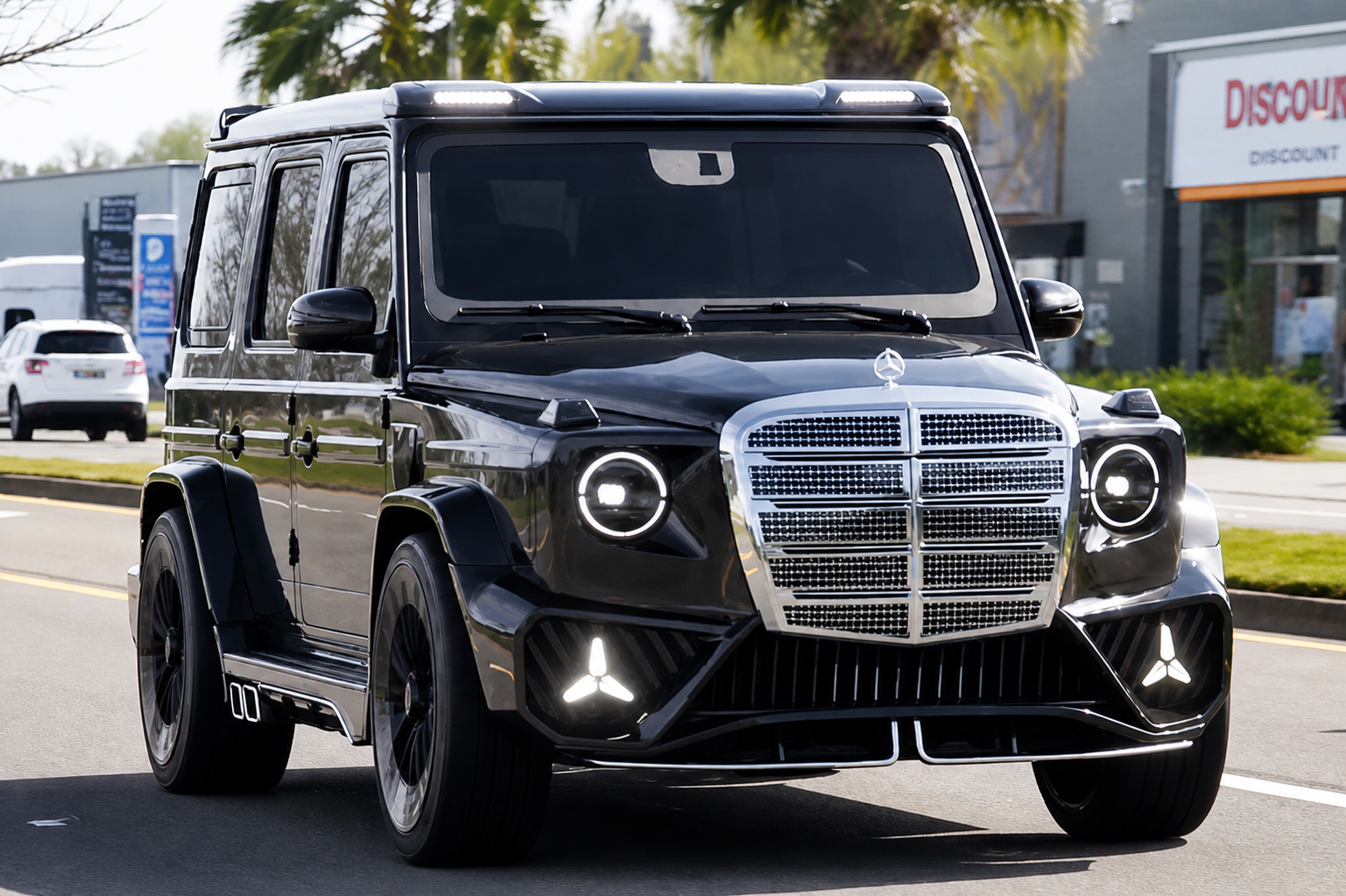 Mercedes AMG G 63 biến thành SUV siêu sang phong cách cổ điển