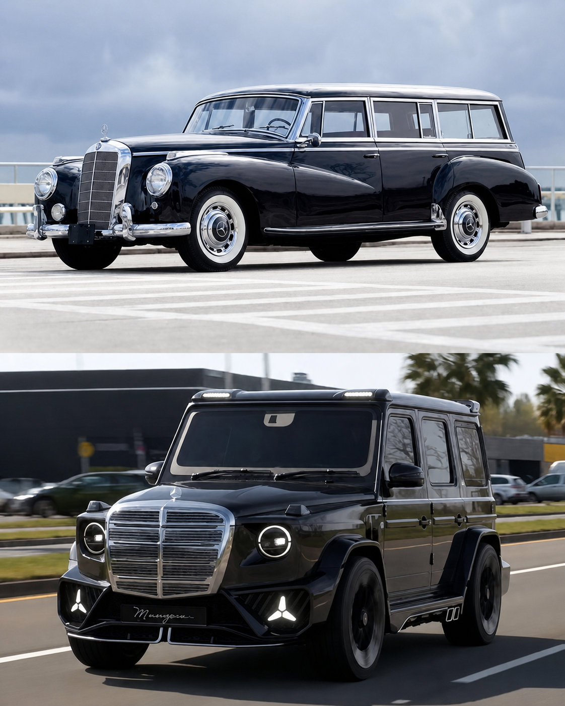 Mercedes AMG G 63 biến thành SUV siêu sang phong cách cổ điển