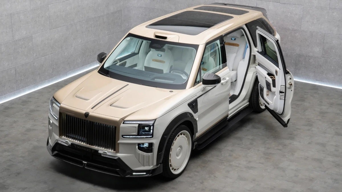 Zeekr 9X độ Mansory gây chú ý với cửa mở ngược kiểu xe siêu sang