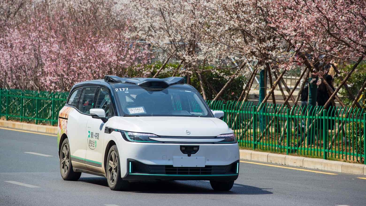 Robotaxi Apollo Go của Baidu