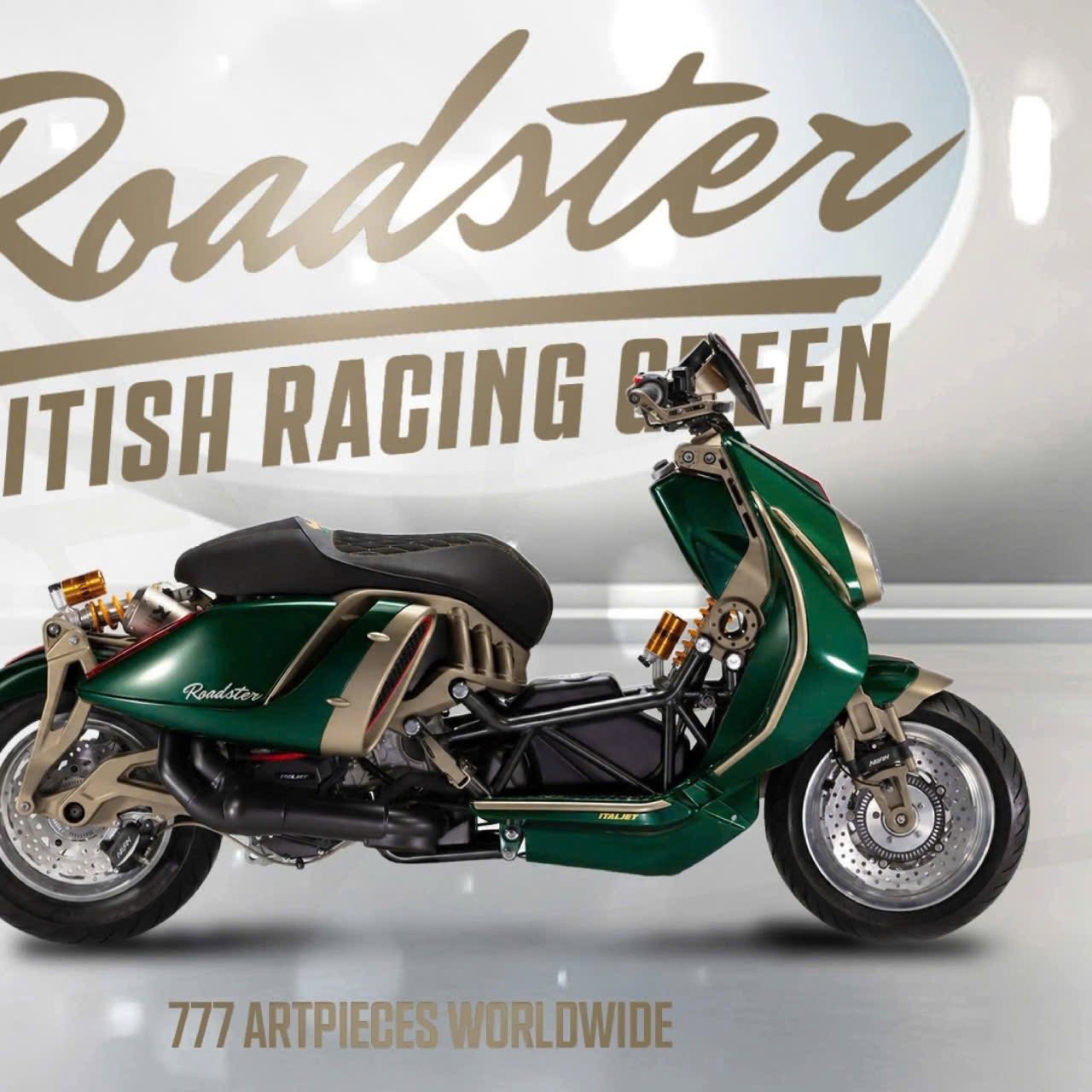 Italjet Roadster 400 Limited Edition sắp về Việt Nam, giá ngang ô tô cỡ nhỏ
