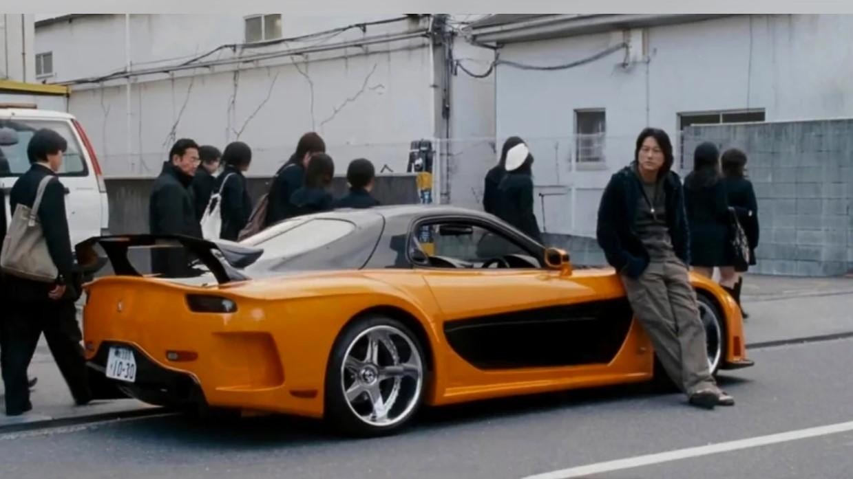 Hình ảnh Mazda RX-7 trong phim "The Fast and the Furious: Tokyo Drift”